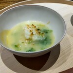 温石 - ごはんをこんがり焼いて