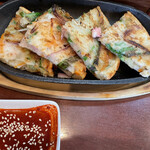 明洞 - ミニ海鮮チヂミ