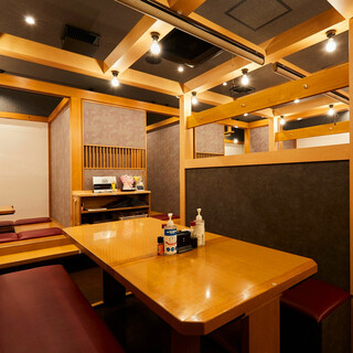 Completely private rooms are also available ◎ We have seats where you can enjoy a private space.