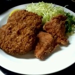 鳥治キッチン - 牛肉コロッケ定食