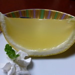 大喜庵 - 2013.04　デザート　グレープフルーツゼリー