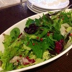 ひより　麦縄本舗　炭焼酒場 - Ｈ25.04　グリーンサラダ￥４８０