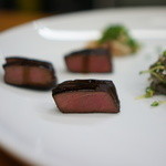 スタミナ苑 - ハツ　たたき