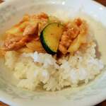 四川飯店 - 豚肉と野菜の辛子炒め