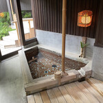島宿　真里 - 貸し切り温泉の浴槽