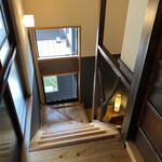 島宿　真里 - 1階に降りる階段