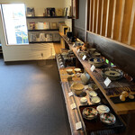 島宿　真里 - 特に器を販売しているコーナー