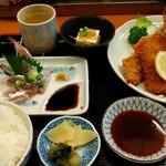 Shironokoshi - フライ盛合せランチ930円