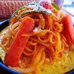 喫茶ビジュゥ - 鉄板ナポリタン