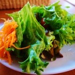 喫茶ビジュゥ - ランチサラダ