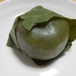 Sazae - かしわ餅　緑