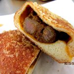 ブーランジェリー ソラハナ - 冷めるとお肉がより露わに！(2013,04/21)