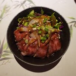 完全個室居酒屋 江戸小町 - 辛味牛肉混ぜ飯