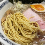 らーめん 稲荷屋 - ■背脂醤油(細)¥850