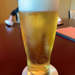 Nihon Ryouri Unkai - 生ビール‼️何気に2杯飲んだw 冷たくてよろし(*≧▽≦)
