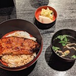 市松 - 鰻ミニ丼のセット