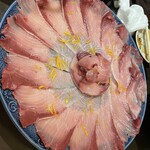 Himi cold yellowtail shabu