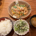 Ryourikurabu - 豚ロースジンジャー定食