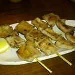 豚小家 - 2013.04・テッポウ塩 1串150円