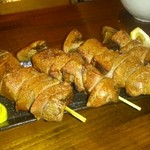 豚小家 - 2013.04・レバ塩若焼き 1串80円