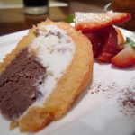 リストランテ ネグラマーロ - トスカーナ風ズコット
      ※リコッタクリームとチョコレートクリームをスポンジ生地で包んだトスカーナの伝統的なデザート