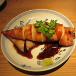 器楽亭 - 子持ち槍イカ印籠焼き