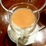 レストラン イコブ - トマトの冷たいスープ　2013.4.23