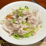 レストラン イコブ - 豚肉の冷しゃぶサラダ　2013.4.23