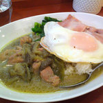 タイ麺　セマクテ - グリーンカレーチャオファラン