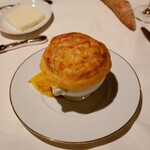 オーベルジュ ド プリマヴェーラ - 松茸のコンソメスープ・パイ包み