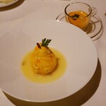 オーベルジュ ド プリマヴェーラ - スズキの蒸し物