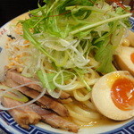 つけめん眞司 - まぜそば　反時計回りに②　