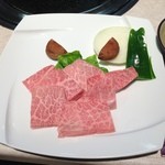 特上霜降焼肉定食（2,400円）