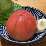 鮮魚と信州蕎麦 個室居酒屋 二代目八兵衛 - 冷やしトマト