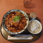 Sampoutei - 酸辣湯麺＋小ライス