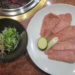 焼肉TEJON - 霜降りネギ上ロース（2800円）