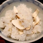 銀座 しのはら - 松茸ご飯