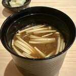 すし処 睦月 - お味噌汁