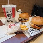 ケンタッキーフライドチキン - ランチC(和風チキンカツサンドセット)