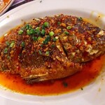 知音食堂 - 魚のラー油揚げ