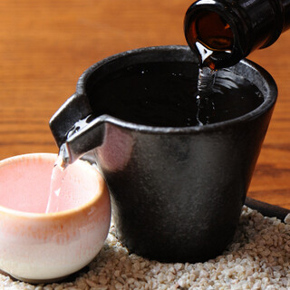 推荐您使用枯山水套装提供的种类丰富的日本酒。