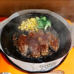 Pepper Lunch - 肉塊ハンバーグ200g 1,130円 ♪