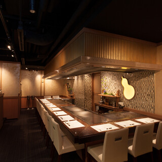 【全席カウンター席】接待や、デートなど様々なシーンに◎