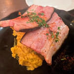 Bistronomie Fou - かぼちゃと燻製ベーコン　600円