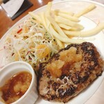 ニユートーキヨー ビヤレストラン - おろしハンバーグ　アップ