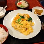 香港料理 明記 - アサリと卵の炒め