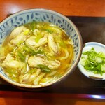 絹庄 - 鳥なんばうどん　720円