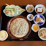 Yamazatono Sobaya Kuruson - 蕎麦定食（十割）