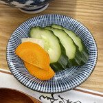 とん汁と玄米の店 檍食堂 - きれいなお新香