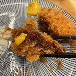 とん汁と玄米の店 檍食堂 - ソースも美味い‼️